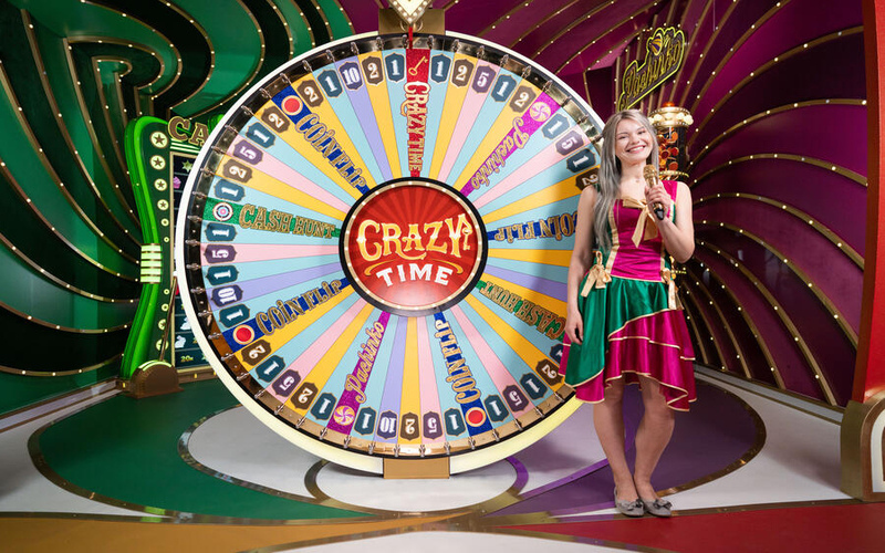 Beste Live Casino Spel - Crazy Time