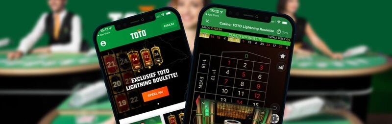 Live Casino App van TOTO
