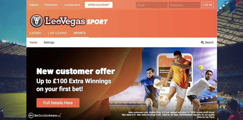 LeoVegas Sportsbook UK